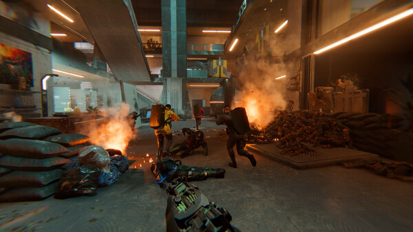 Den of Wolves: Koop-Heist-Shooter entführt in eine dystopische Zukunft Screenshot 1