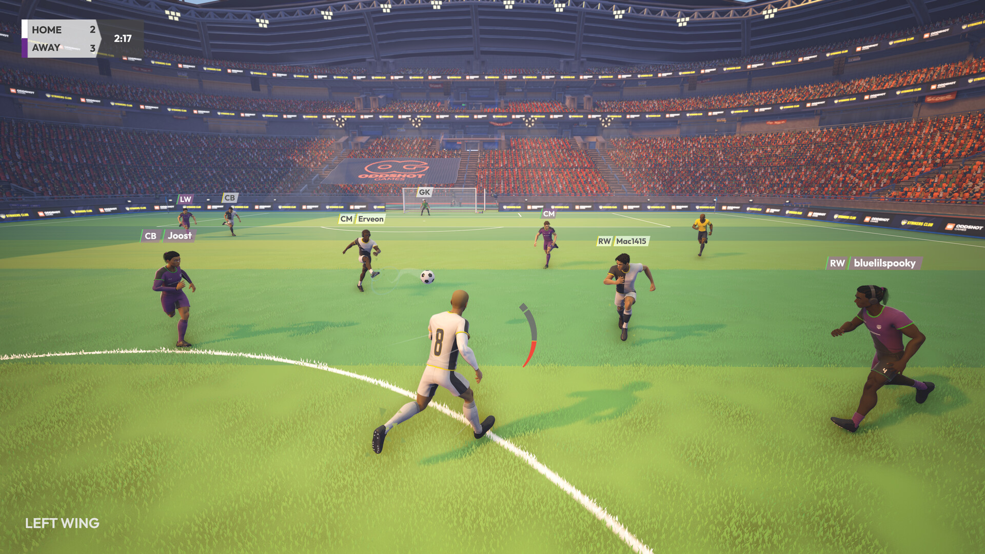 Strikers Club Demo bei Steam Next Fest Screenshot