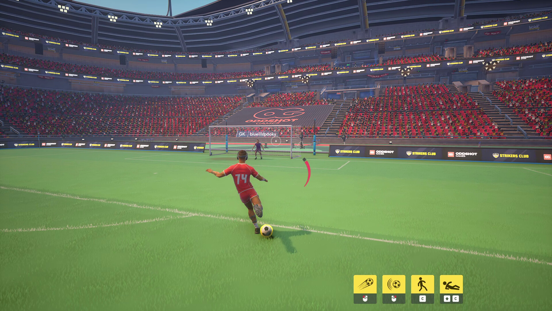 Strikers Club Demo bei Steam Next Fest Screenshot