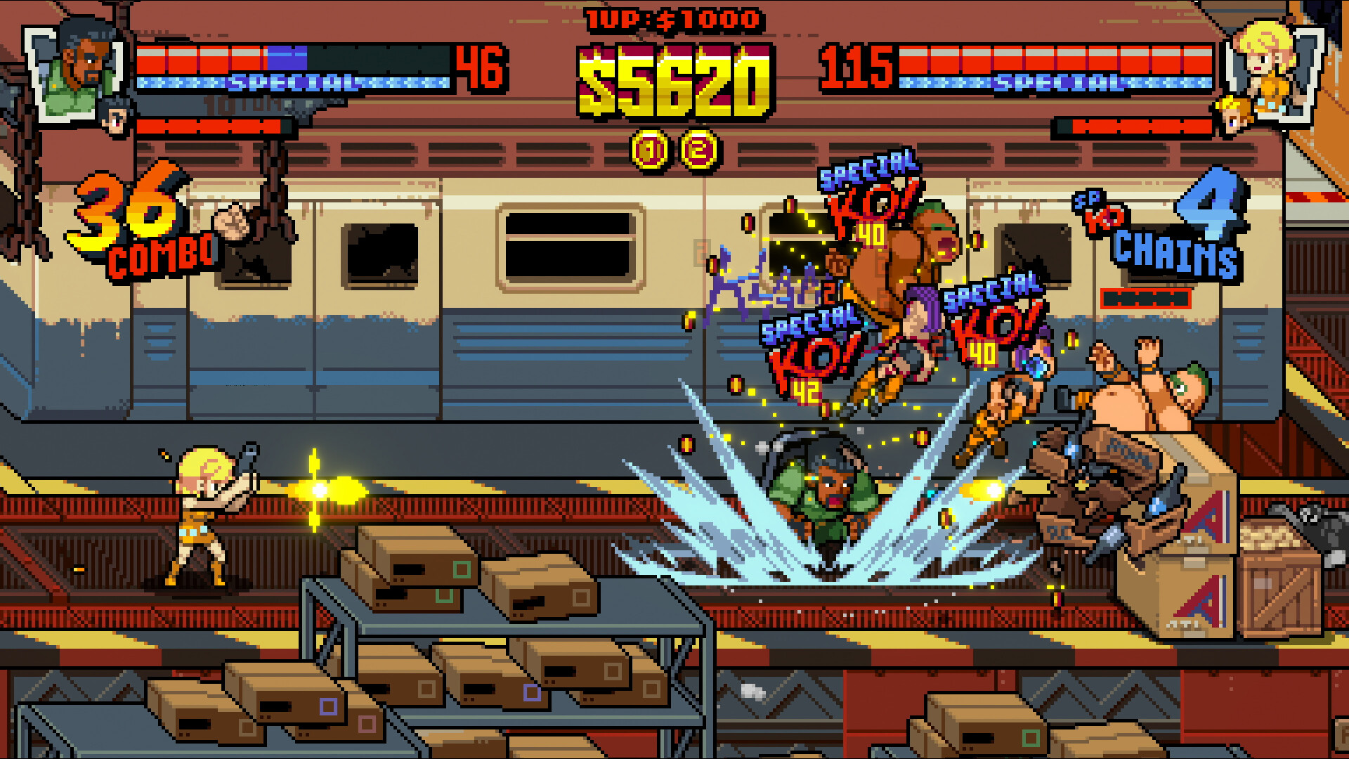 Double Dragon Gaiden: Zwei neue Kämpfer im April