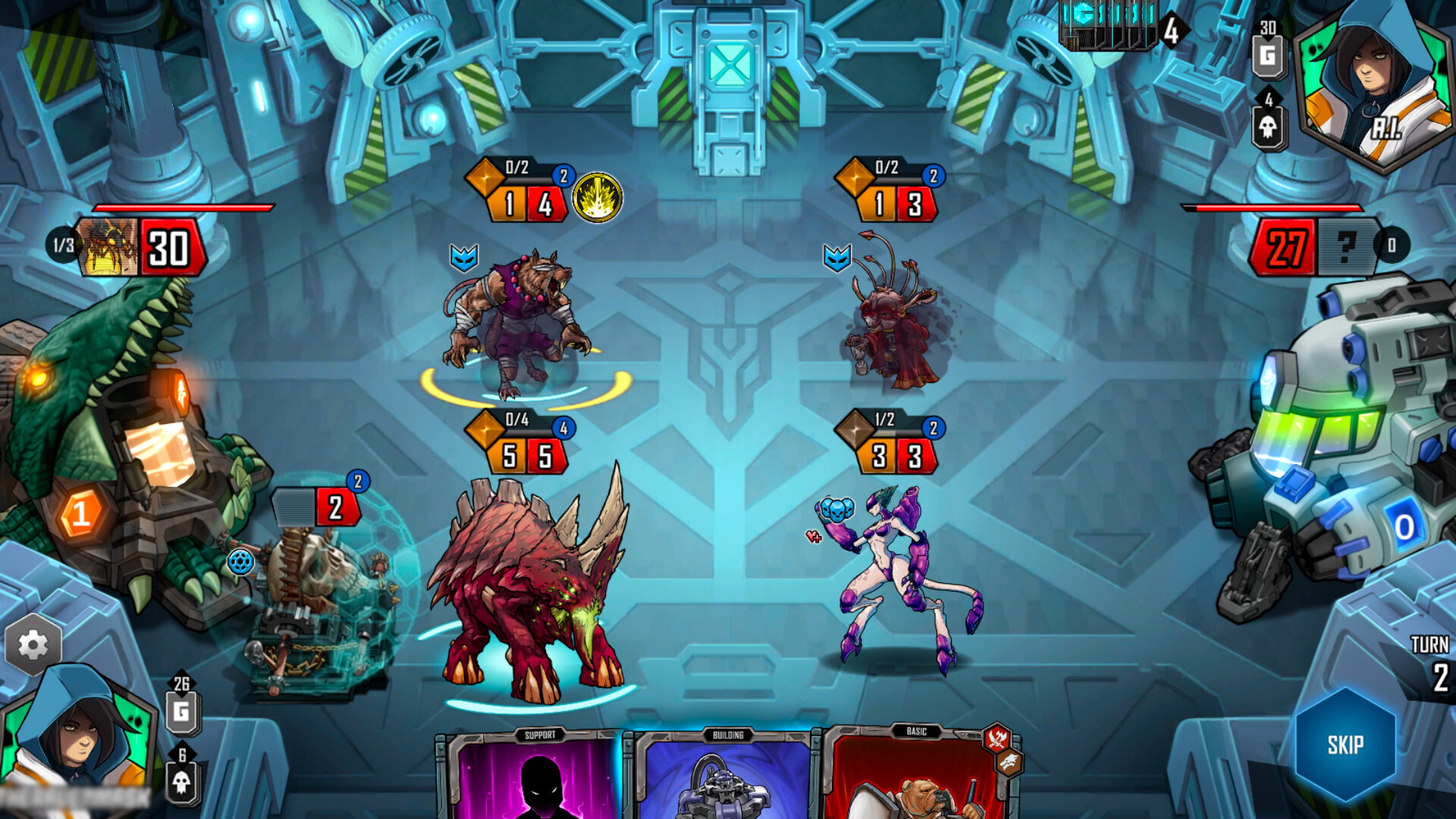 Mutants: Genesis: Release-Termin und Details zum Kartenspiel