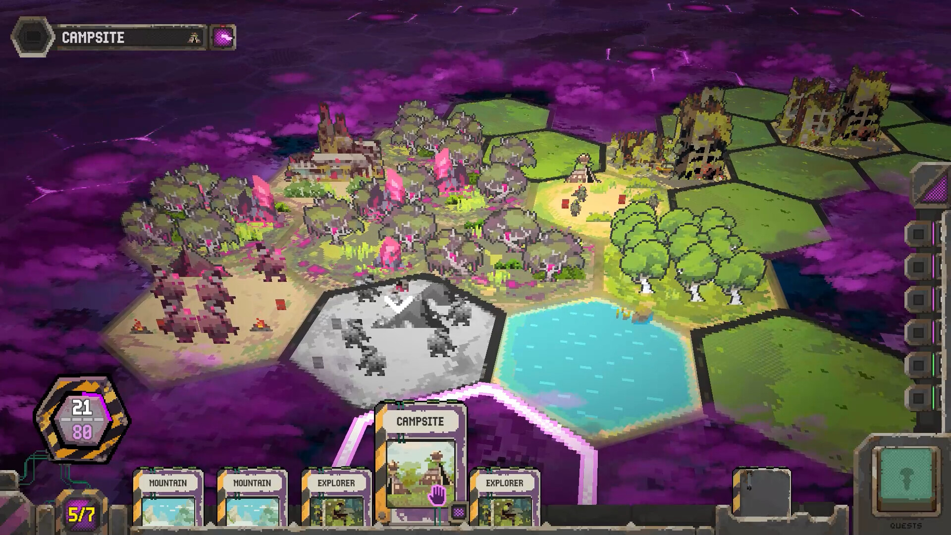 Toxic Frontier: Kartengesteuerter Aufbaumix in der Postapokalypse Screenshot