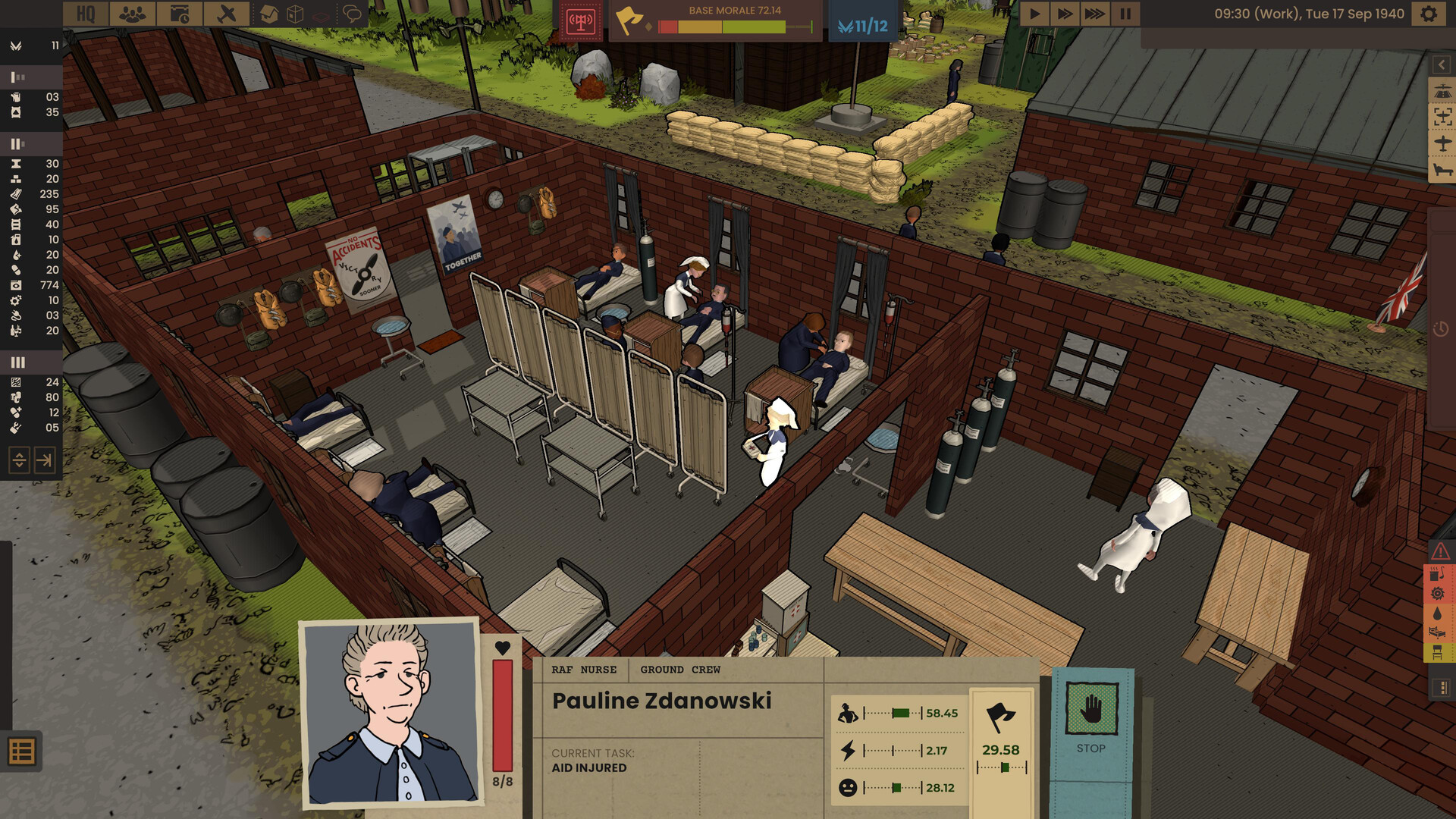 Ground of Aces: Neue Demo für den Weltkriegs-Basisbau-Simulator jetzt verfügbar Screenshot