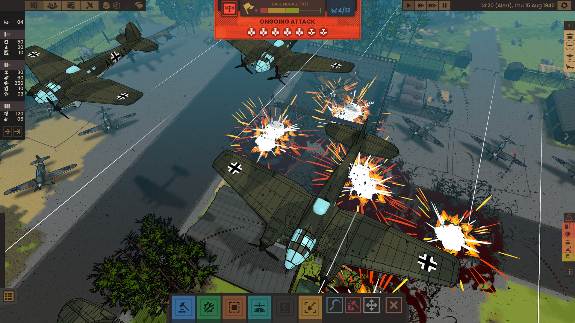 Ground of Aces: WWII-Basisbau-Strategie startet Early Access