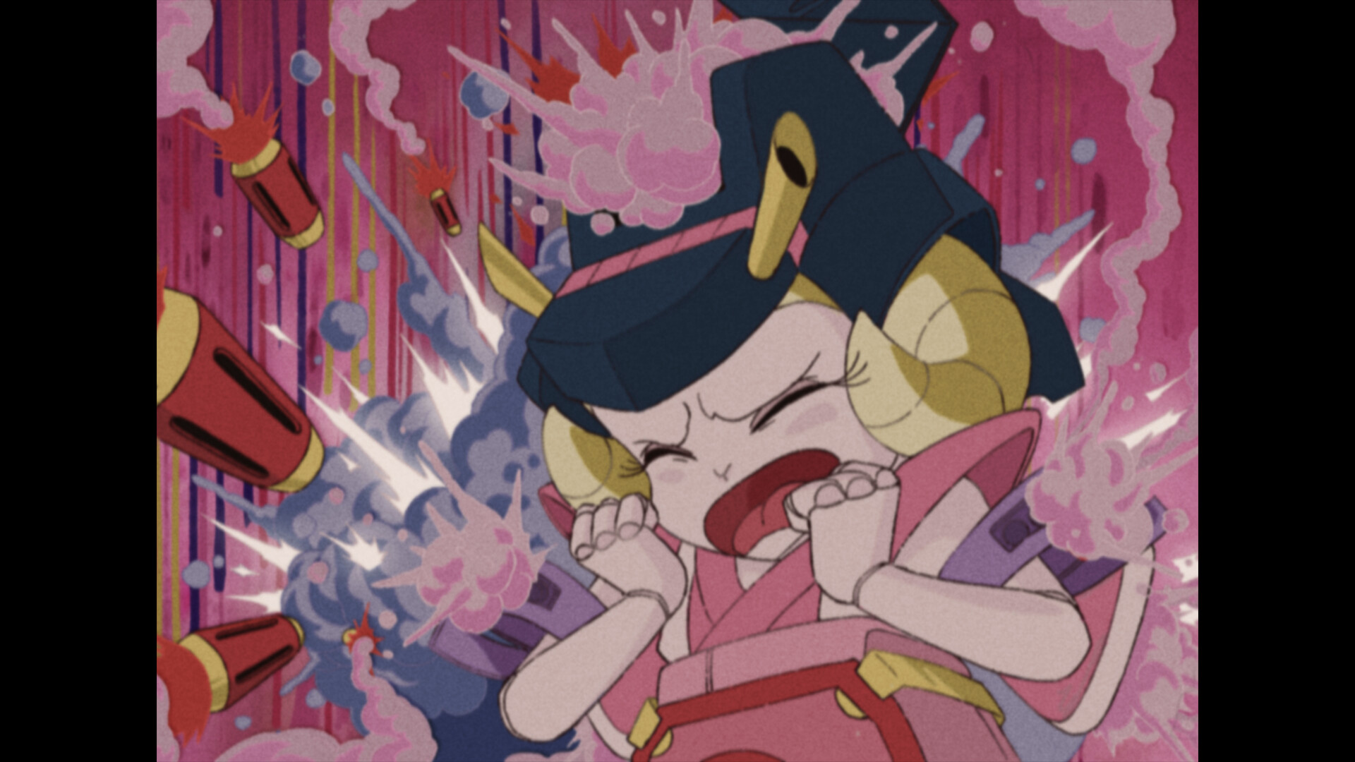 Samurai Pizza Cats: Blast from the Past feiert Messe-Debüt auf der TGS Screenshot