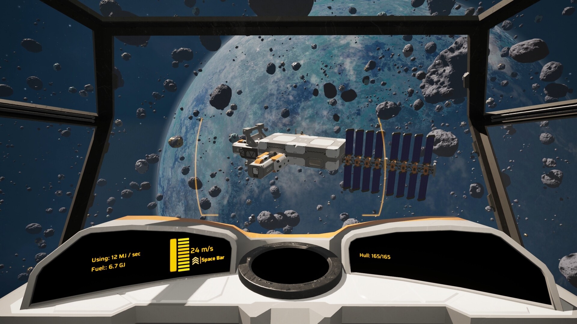 Main Sequence: Kostenloser Steam-Playtest des Weltraum-Fabrikspiels Screenshot