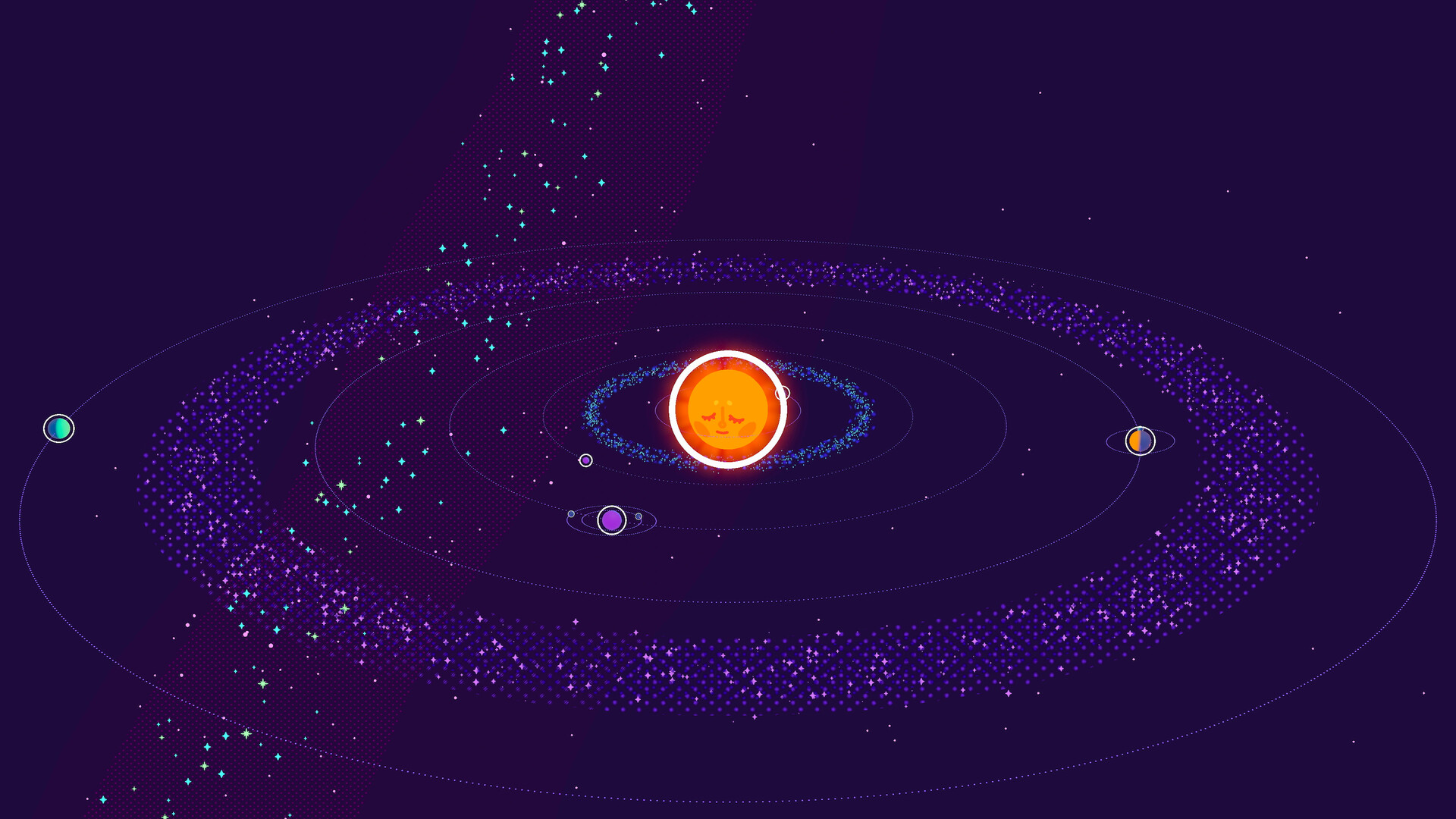 Curiosmos: Demo des charmanten Space-Sims auf Steam gestartet Screenshot