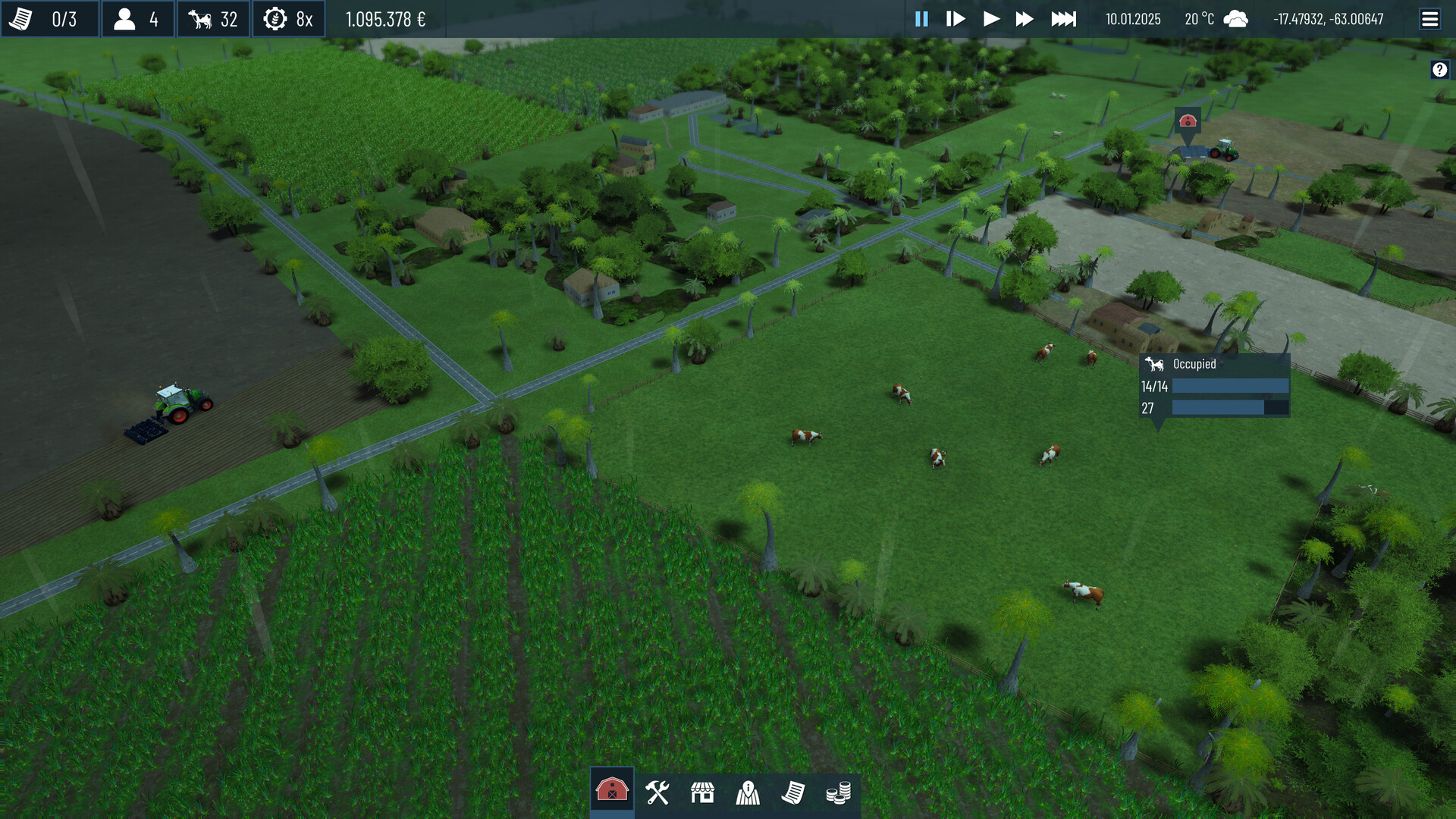 Global Farmer: Landwirtschaftssimulation verlässt Early Access Screenshot