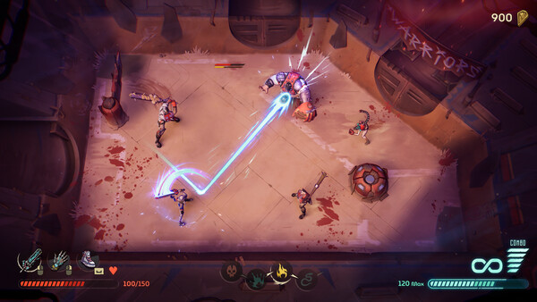Furyball: Rogue Revenge: Roguelite im Grindhouse-Stil zeigt sich Screenshot 1