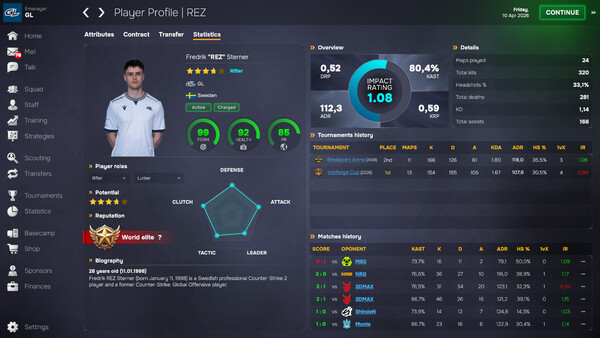 Esports Manager 2026 startet am 6. Juli Screenshot 25