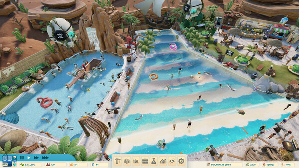 Aquapark Tycoon: Wasserrutschen-Guide veröffentlicht, Demo kommt noch im Mai Screenshot 3