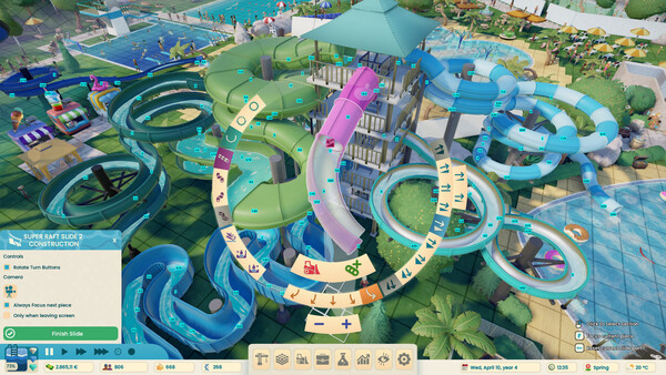 Aquapark Tycoon: Wasserrutschen-Guide veröffentlicht, Demo kommt noch im Mai Screenshot 4