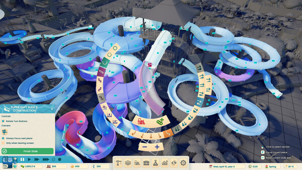 Aquapark Tycoon: Wasserrutschen-Guide veröffentlicht, Demo kommt noch im Mai Screenshot 5