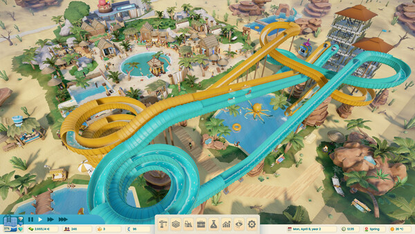 Aquapark Tycoon: Wasserrutschen-Guide veröffentlicht, Demo kommt noch im Mai Screenshot 8