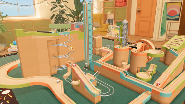 Cozy Marbles: Kugelbahn-Bausim erscheint am 20. August Screenshot 1