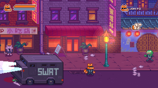 John Fox: Retro-Beat-'em-up schickt Ex-Söldner auf Rachefeldzug Screenshot 3
