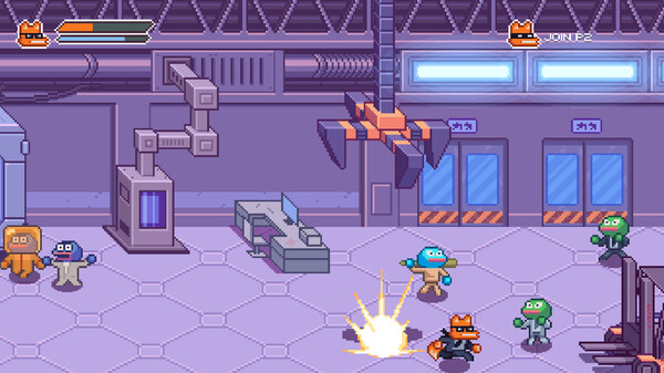 John Fox: Retro-Beat-'em-up schickt Ex-Söldner auf Rachefeldzug Screenshot 4