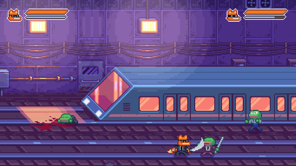 John Fox: Retro-Beat-'em-up schickt Ex-Söldner auf Rachefeldzug Screenshot 5