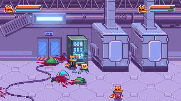 John Fox: Retro-Beat-'em-up schickt Ex-Söldner auf Rachefeldzug Screenshot 7