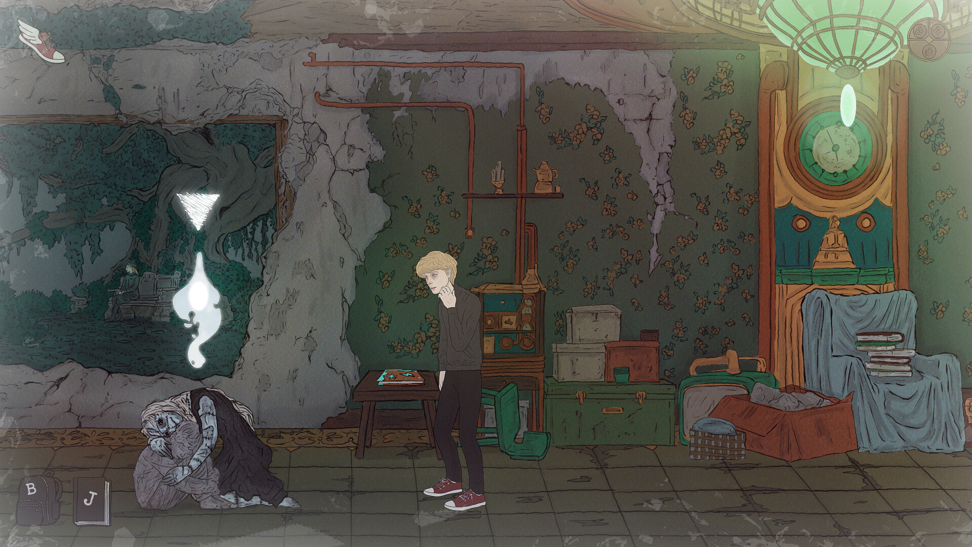 Deperson: Handgezeichneter Psychohorror für Gamescom Award nominiert Screenshot