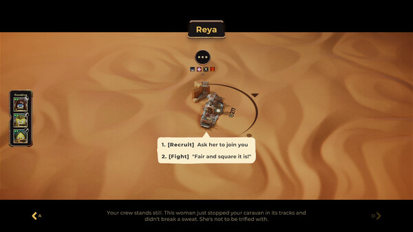 Dunebound Tactics: Rundenbasiertes Taktik-Roguelite auf Steam erschienen Screenshot 2