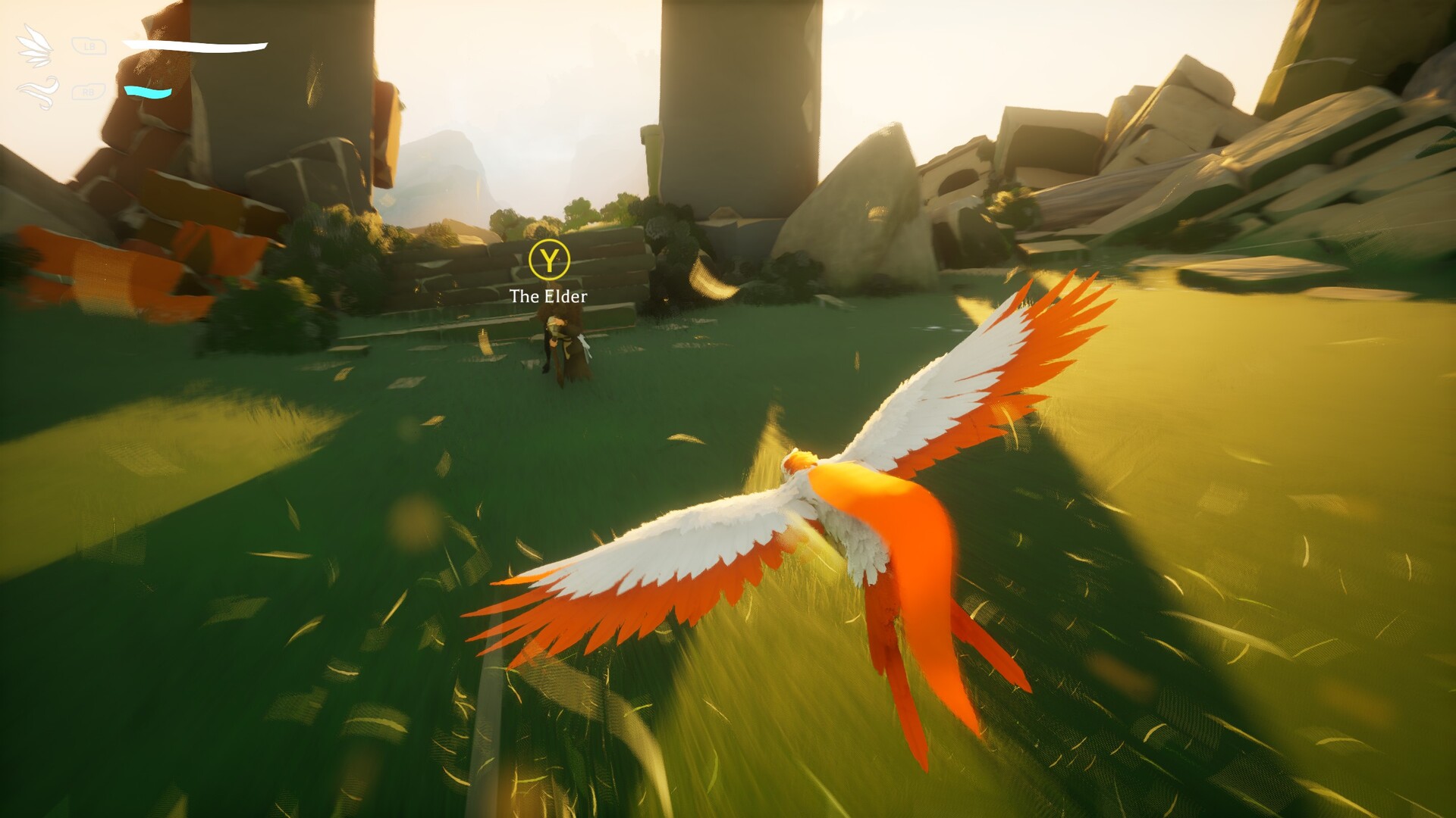 Stonefeather: Kostenlose Demo des Flug-Abenteuers startet auf Steam Screenshot