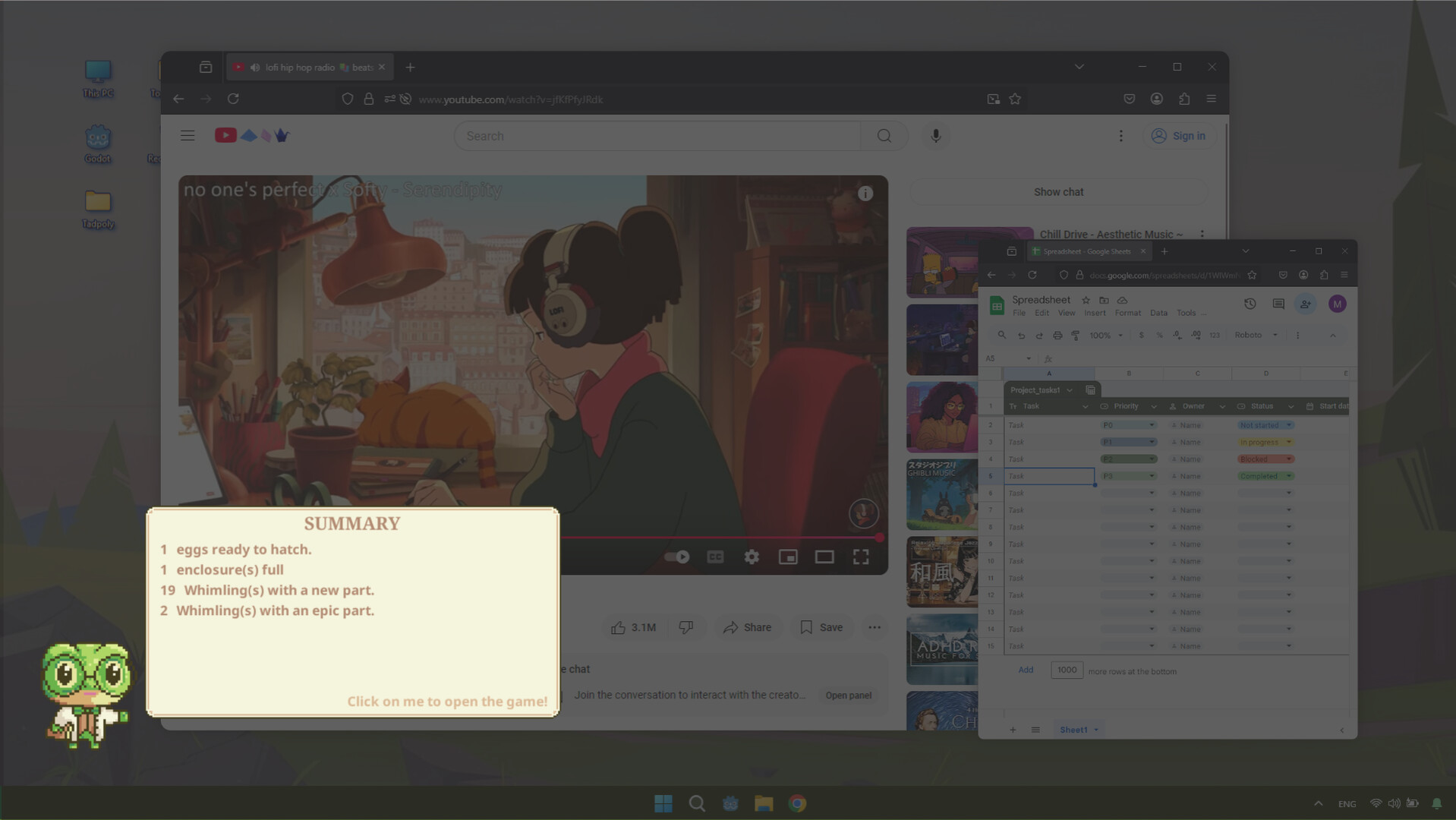 Whimside: Niedliches Desktop-Sammelspiel erscheint im August Screenshot