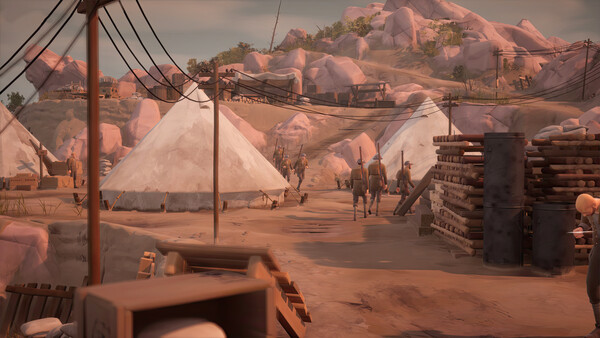 The Caribou Trail enthüllt: WWI-Narrative-Adventure Screenshot 7