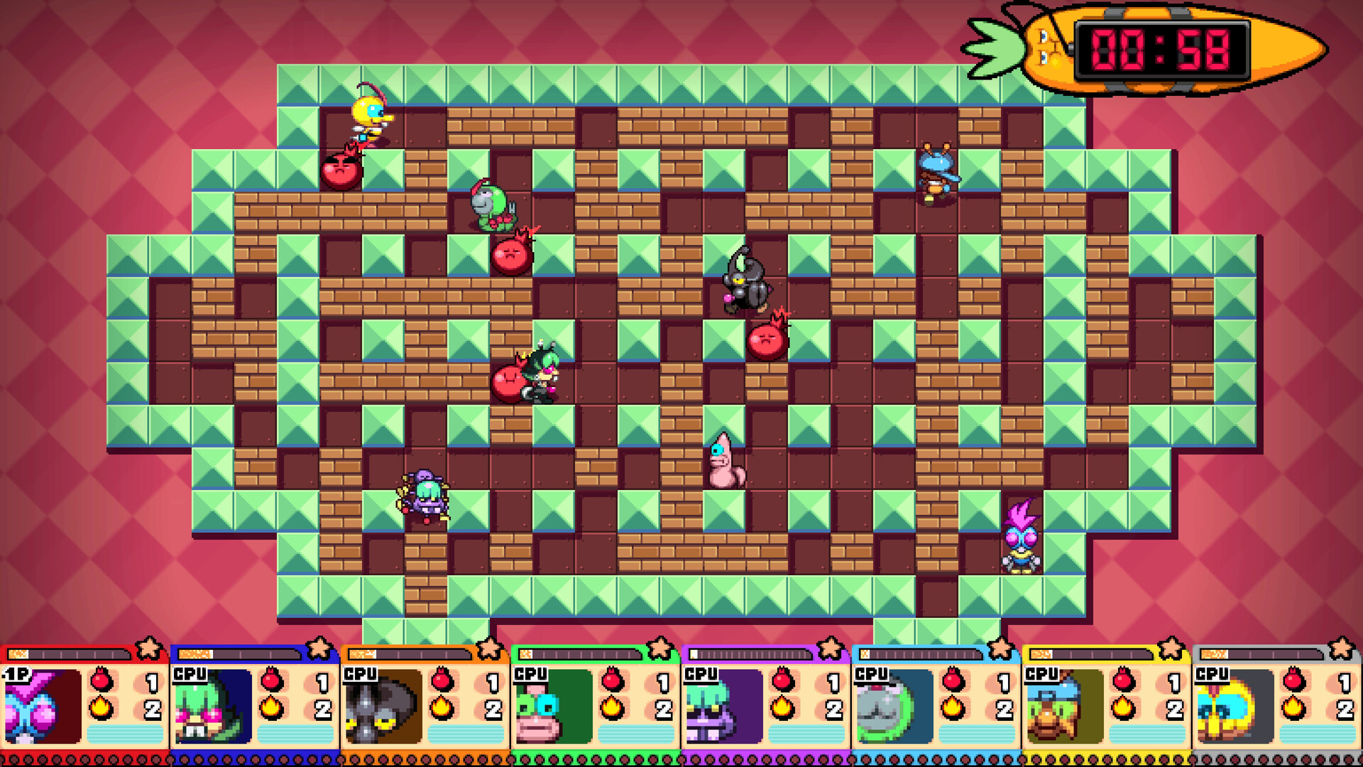 Blasterbug: Last Bug Standing – Dotemu veröffentlicht neues Party-Spiel