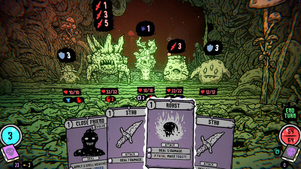 Shroom and Gloom: First-Person-Deckbuilder erscheint am 10. September Screenshot 3