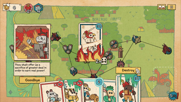The Royal Writ: Chaotischer Deckbuilder erscheint im August Screenshot 6