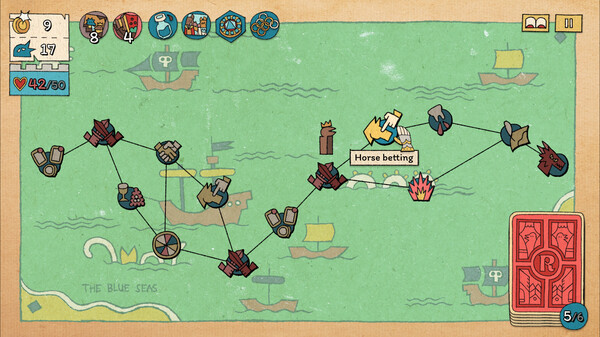 The Royal Writ: Chaotischer Deckbuilder erscheint im August Screenshot 8