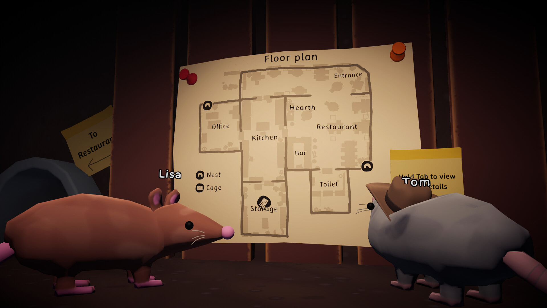 Rat Game: Der asymmetrische Koop-Horror erscheint am 30. Oktober Screenshot