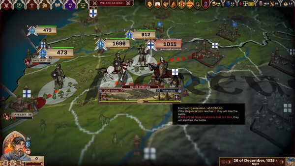 Crown of Hispania: Neues Großstrategiespiel zur Reconquista Screenshot 2