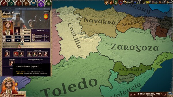 Crown of Hispania: Neues Großstrategiespiel zur Reconquista Screenshot 6