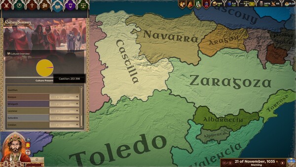 Crown of Hispania: Neues Großstrategiespiel zur Reconquista Screenshot 8