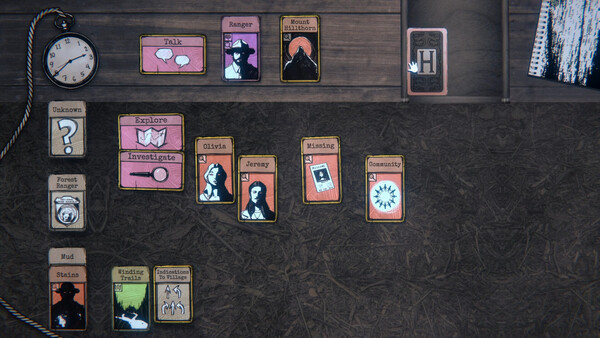 Hillthorn: Kartenbasiertes Ermittlungsspiel von Raw Fury Screenshot 2