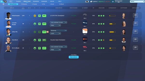 Tennis Manager 25: MY PLAYER ist jetzt verfügbar Screenshot 4