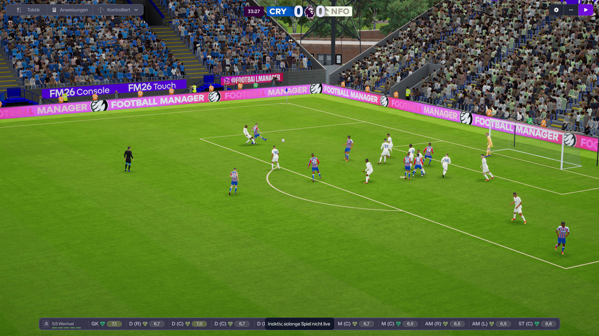 Football Manager 26: Neues Update bringt die WM 2026 ins Spiel Screenshot
