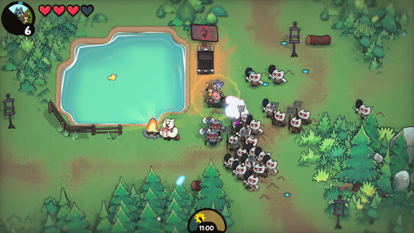 Bandwagon: Musikalisches Survivors-lite startet Playtest Screenshot 1