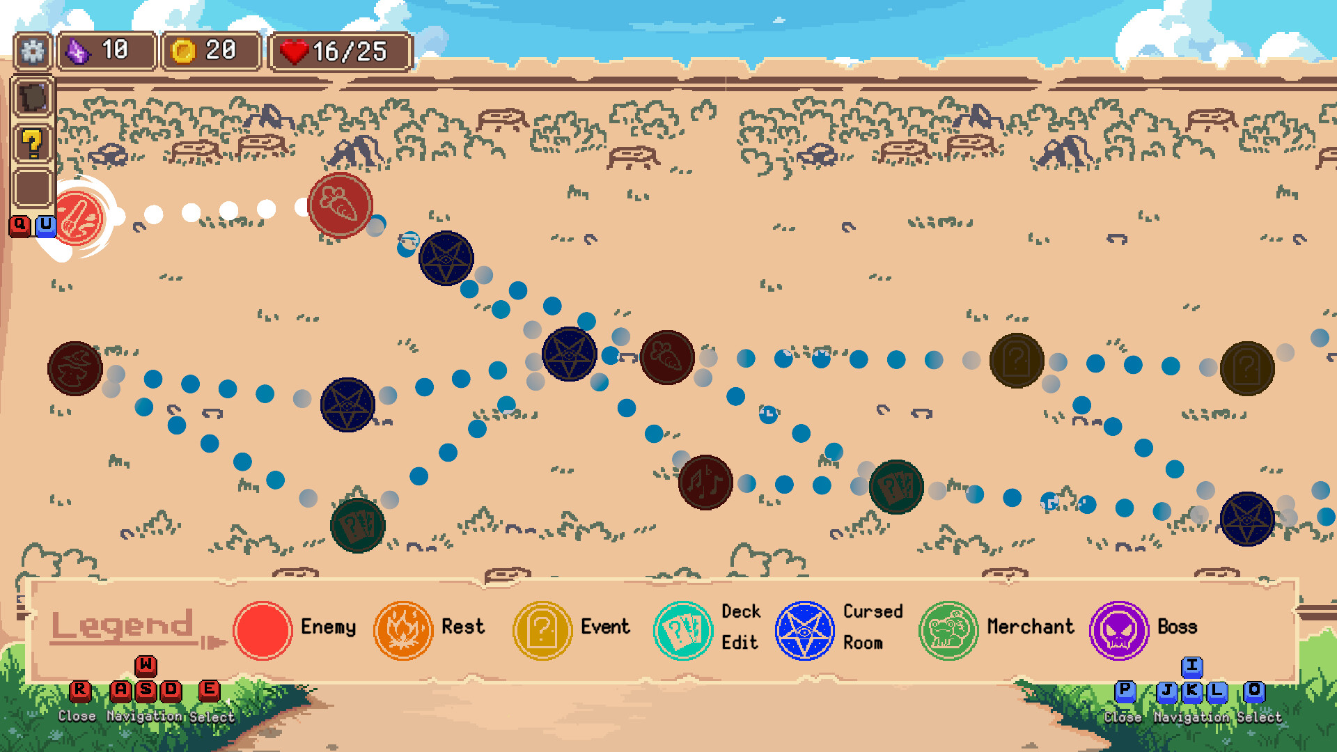 Duo Quest: Koop-Deckbuilder erhält Online-Demo vor Release Screenshot