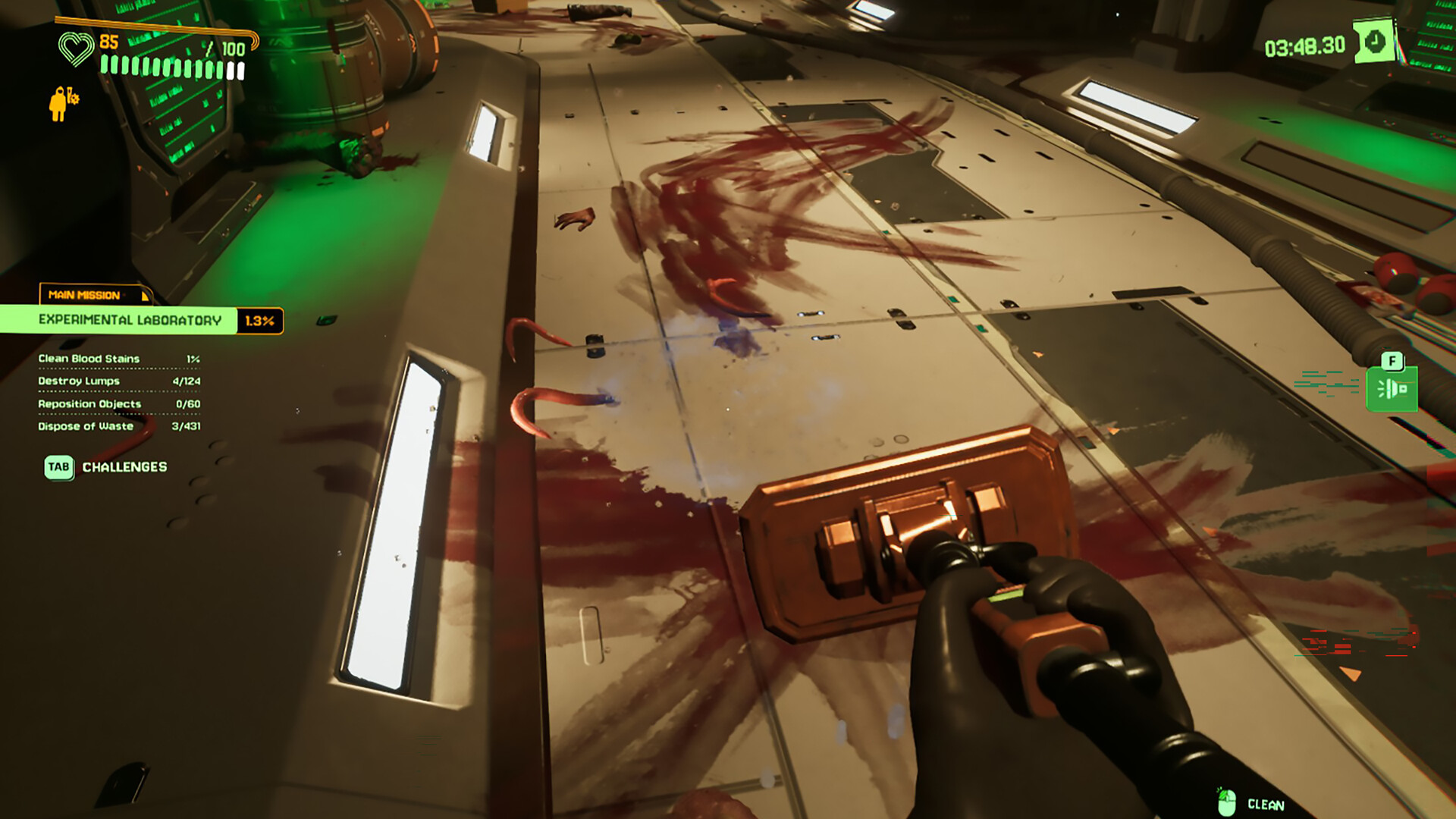 Cosmic Cleanup: Spielbare Demo zu Cleaner Company veröffentlicht Screenshot