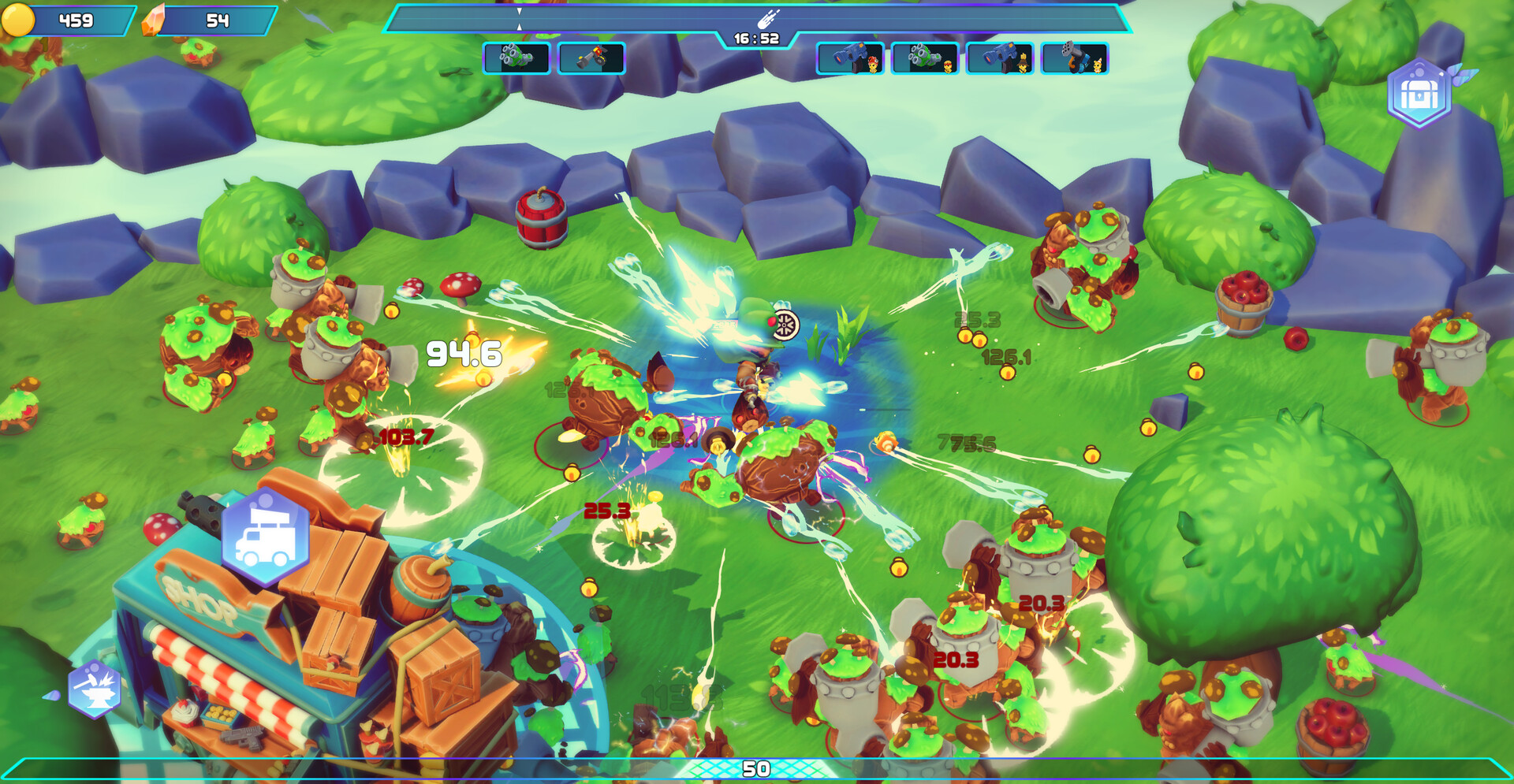 Dino-Ducks Mayhem: Chaotisches Roguelite startet in den Early Access Bild Dino-Ducks Mayhem: Chaotisches Roguelite startet in den Early Access Screenshot Dino-Ducks Mayhem: Chaotisches Roguelite startet in den Early Access Foto