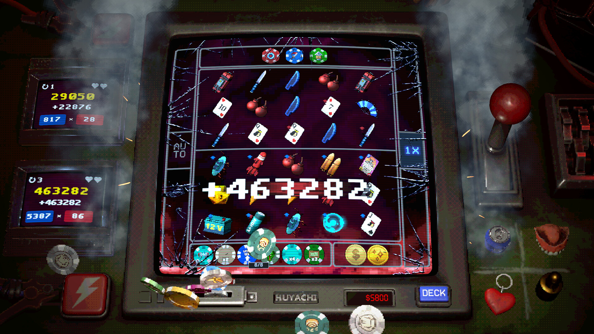Dead Spin: Horror-Roguelike setzt auf Spielautomaten Screenshot