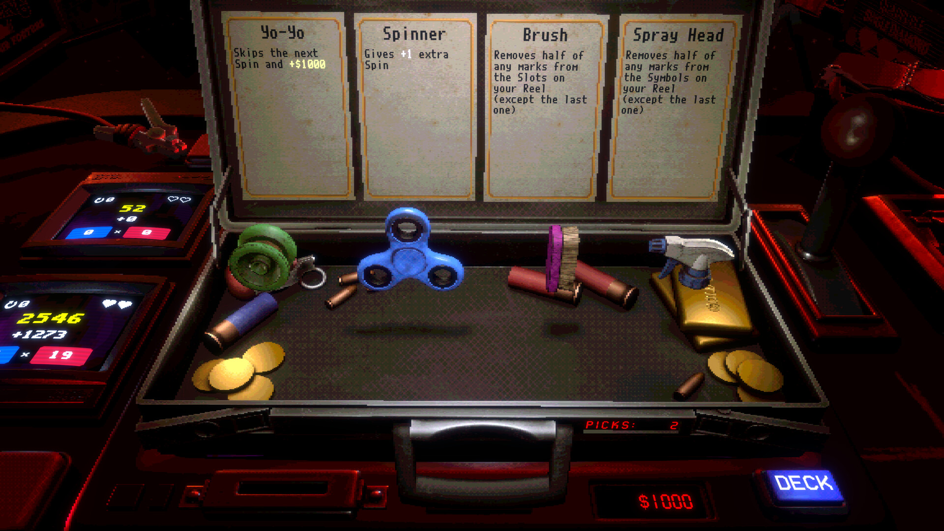 Dead Spin: Horror-Roguelike setzt auf Spielautomaten
