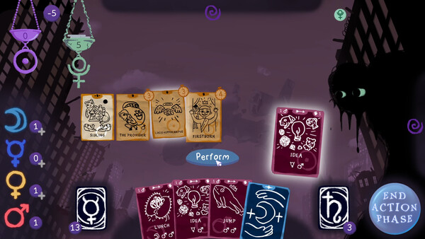 Dreamcards: Handgezeichneter Deckbuilder erscheint im August Screenshot 1