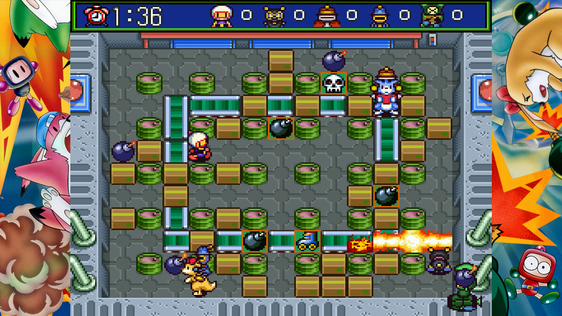 Retro-Sammlung: Super Bomberman Collection erscheint physisch Screenshot