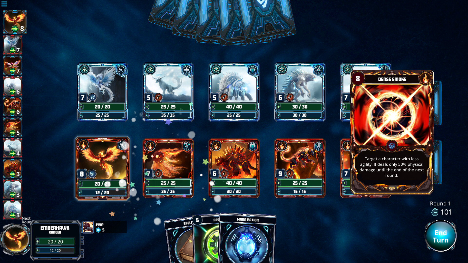 Starship Warbeasts: Neues TCG mit JRPG-Elementen Screenshot