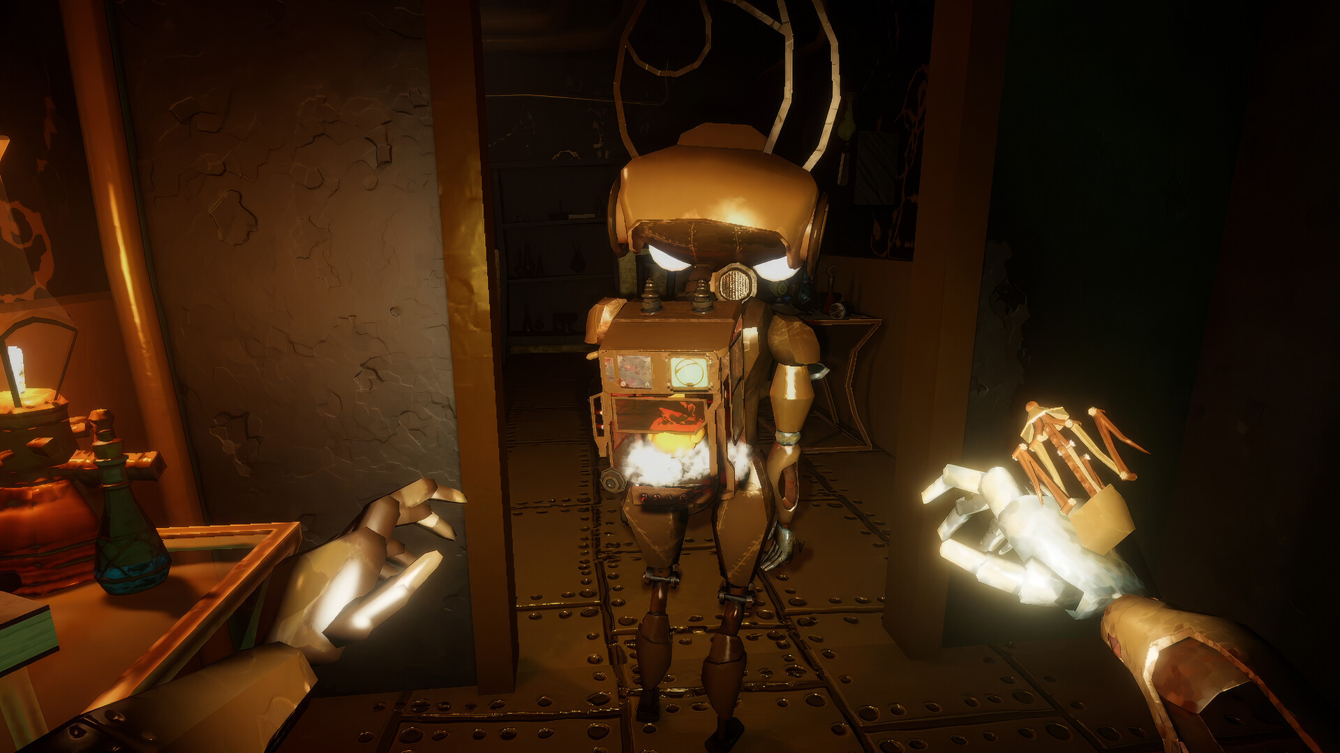 Co-Op Horror Extraction Game Expendabots Enthüllt Screenshot