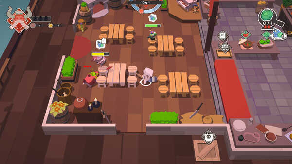 Sous Raccoon: Das niedliche Koch-Roguelite verlässt den Early Access Screenshot 5